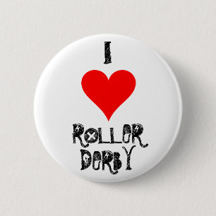 BÓTON REDONDO 5.08CM EU AMO O ROLO DERBY