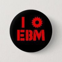 EU AMO o vermelho de EBM