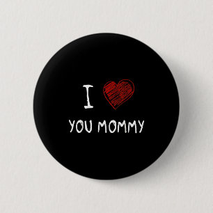 Bóton Redondo 5.08cm Eu amo você mamãe_ dia das mães eu amo mamãe crian