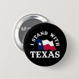 Bóton Redondo 5.08cm Eu Estou Com o Texas
