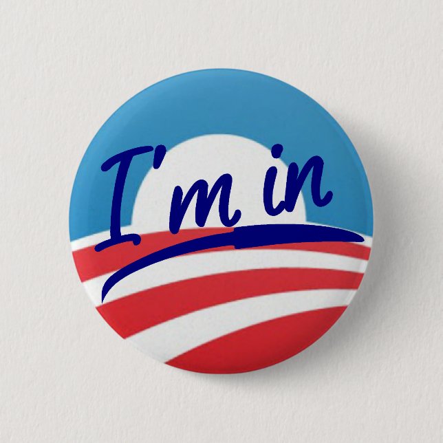 Bóton Redondo 5.08cm Eu estou no botão (Frente)