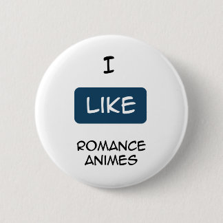 Bóton Redondo 5.08cm Eu gosto do Anime romance