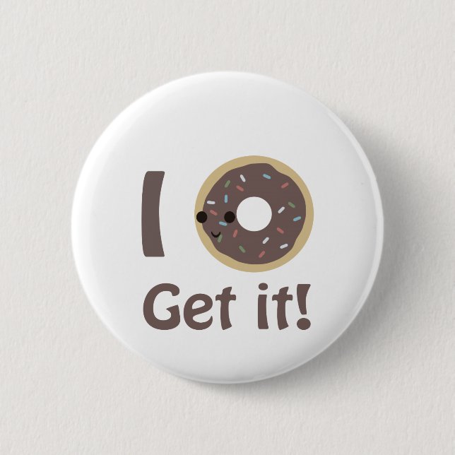 Bóton Redondo 5.08cm Eu não entendo! (Frente)