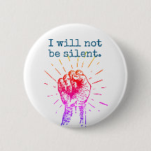 Eu não serei botão redondo do arco-íris silencioso