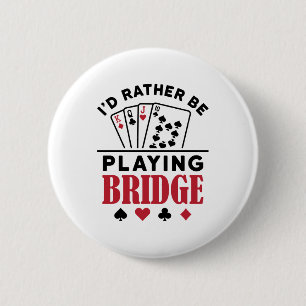 Bóton Redondo 5.08cm Eu Preferencialmente Jogando O Jogo Da Ponte Legal