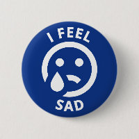 Eu Sinto Triste Azul Chorando Emoji Face Emoji