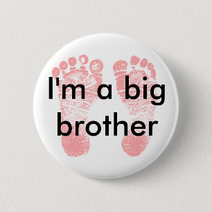 Bóton Redondo 5.08cm Eu sou um pino do big brother