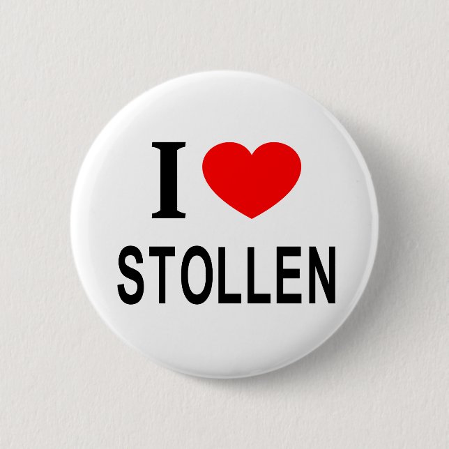 Bóton Redondo 5.08cm Eu ❤️ STOLLEN Eu AMO STOLLEN Eu ADORO STOLLEN (Frente)