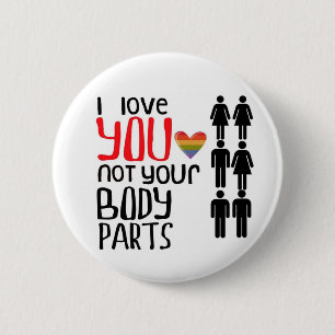 Bóton Redondo 5.08cm Eu te amo