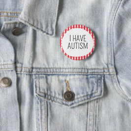 Bóton Redondo 5.08cm Eu tenho Autismo