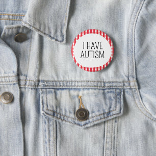 Bóton Redondo 5.08cm Eu tenho Autismo