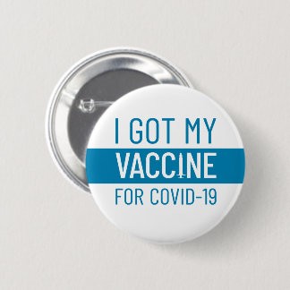 Bóton Redondo 5.08cm Eu tenho minha vacina