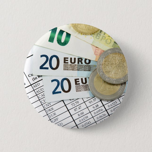 Bóton Redondo 5.08cm Euros (Frente)