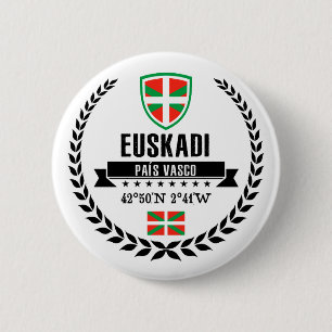 Bóton Redondo 5.08cm Euskadi