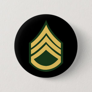 Bóton Redondo 5.08cm Exército - Sargento Funcionarios E-6 (SSG)