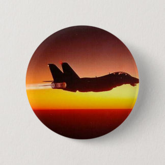 BÓTON REDONDO 5.08CM F-14 TOMCAT NO DISPOSITIVO DE PÓS-COMBUSTÃO