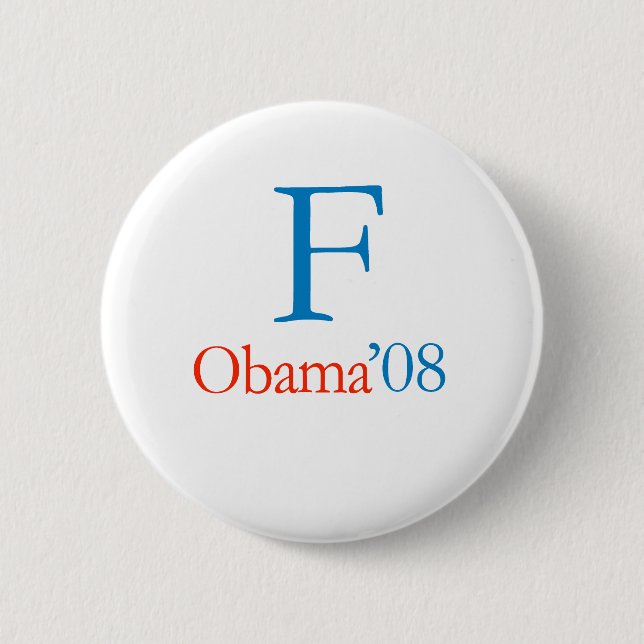 BÓTON REDONDO 5.08CM F OBAMA (Frente)