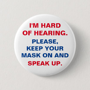 Bóton Redondo 5.08cm Fale mais alto