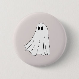 Bóton Redondo 5.08cm Fantasma Assustador