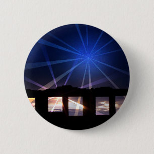 BÓTON REDONDO 5.08CM FANTASMAS WALES REINO UNIDO DO TEMPO DE GUERRA