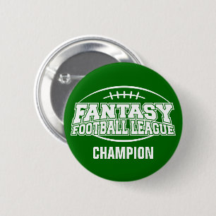 Bóton Redondo 5.08cm Fantasy Futebol FFL CHAMPION