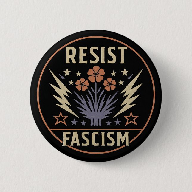 BÓTON REDONDO 5.08CM FASCISMO RESISTENTE (Frente)