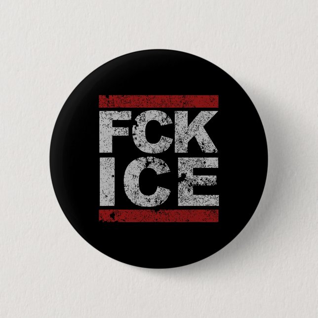Bóton Redondo 5.08cm Fck Ice (Frente)