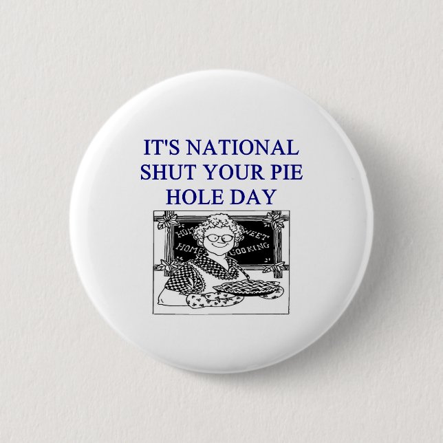 Bóton Redondo 5.08cm feche acima a piada (Frente)