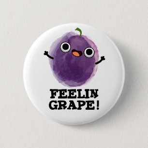 Bóton Redondo 5.08cm Feelin Grape Fruta em Cuada
