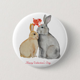 Bóton Redondo 5.08cm Feliz dia de os namorados de cacholês