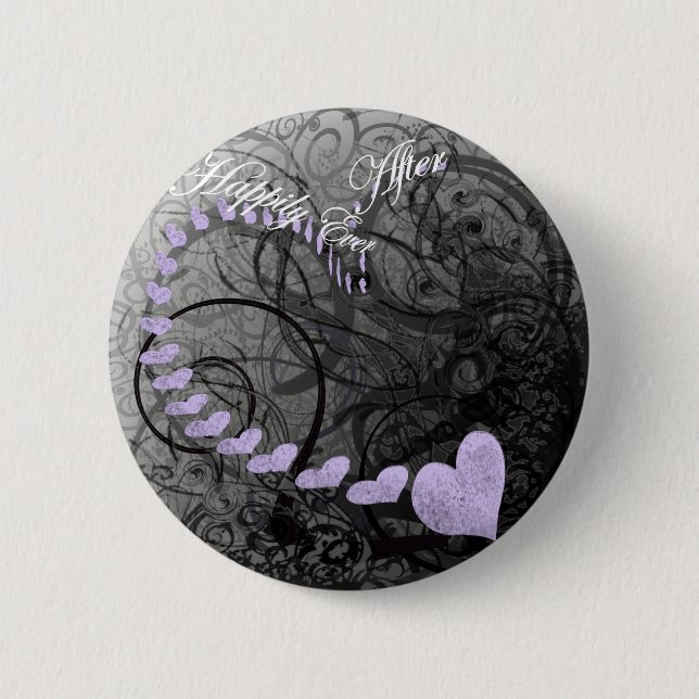 Bóton Redondo 5.08cm Feliz Sempre Depois (Frente)