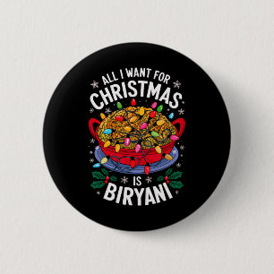 Bóton Redondo 5.08cm Feliz Xmas Tudo Que Quero Para Homens Biryani De N