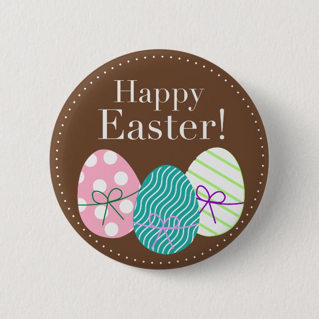 Bóton Redondo 5.08cm Felz pascoa (Frente)