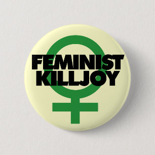 Bóton Redondo 5.08cm Feminista Killjoy