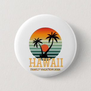 Bóton Redondo 5.08cm Férias da Família Havaí 2024