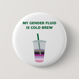 Bóton Redondo 5.08cm Fermentação fria de Genderfluid