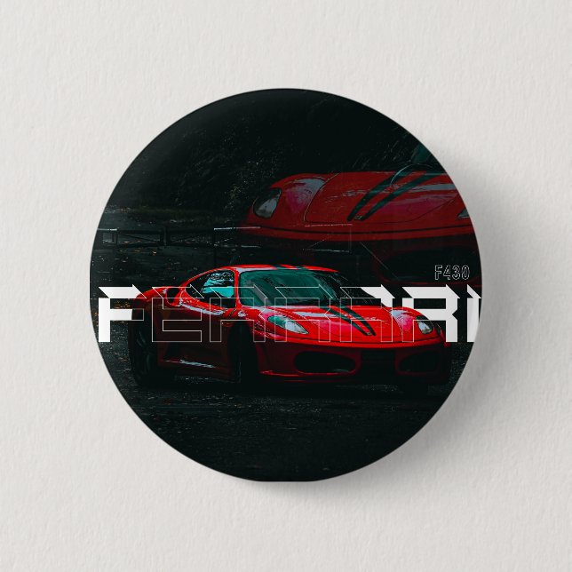 BÓTON REDONDO 5.08CM FERRARI F430 (Frente)