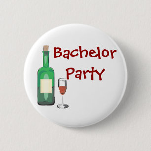 Bóton Redondo 5.08cm Festa de Solteiro