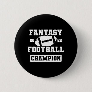 Bóton Redondo 5.08cm FFL League Champ Winner 2022 Fantasy Football Cham
