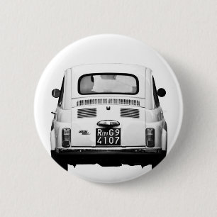 Bóton Redondo 5.08cm Fiat 500 em Roma, Italia