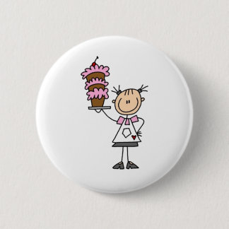 Bóton Redondo 5.08cm Figura do bastão