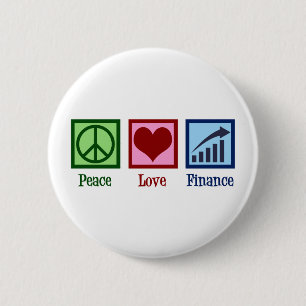 Bóton Redondo 5.08cm Financiamento do Peace Love