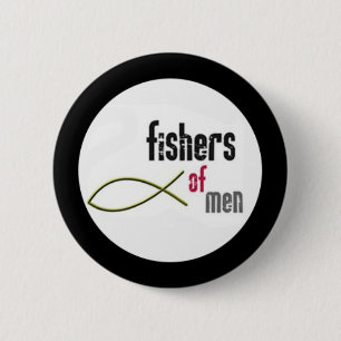 Bóton Redondo 5.08cm fishers dos homens