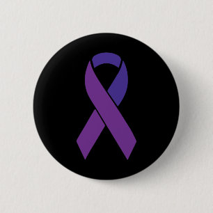 Bóton Redondo 5.08cm Fita Alzheimerheimer Aconselhador Survivo