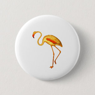 Bóton Redondo 5.08cm Flamingo