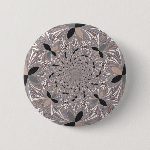 Bóton Redondo 5.08cm Flor de Inspiração