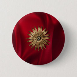 Bóton Redondo 5.08cm Flor de metal em seda.jpg