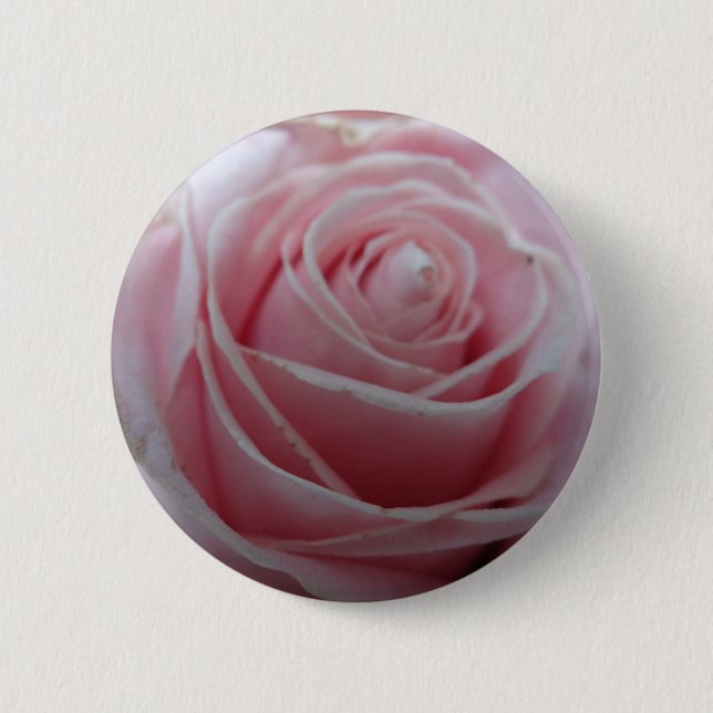 Bóton Redondo 5.08cm Flor de Rosa (Frente)