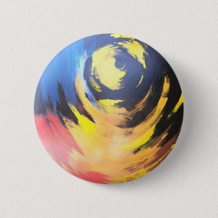 Bóton Redondo 5.08cm Fogo de COM de Jogo