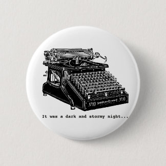 Bóton Redondo 5.08cm Foi uma noite escura e tempestuosa